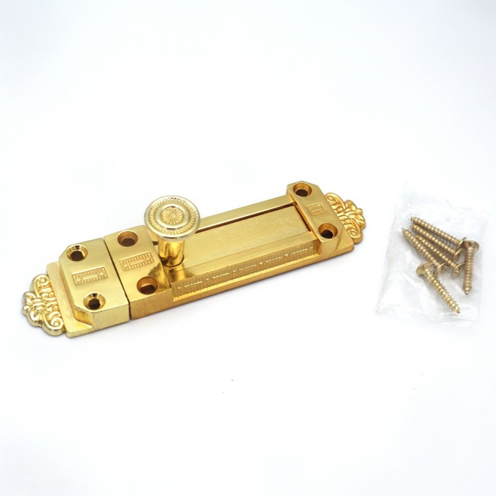 Tirón De Puerta Antiguo De Latón Sólido Octogonal – 11 Cm, Perno Central Para Puerta Frontal